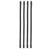 4 Pcs Gooseneck Lamp Hose Aluminium 10mm Caliber Flexible Table Desk Lamp Hose Lighting Fittings