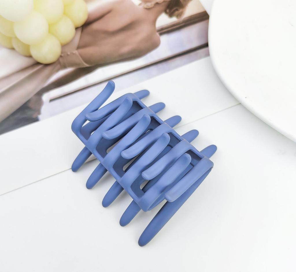 1 Stück Schwarzer Pferdeschwanz Haarnadel Haarschmuck Doppelseitiger Haarclip Haarkamm für Damen Mattierter Verzahnter Anti-Rutsch-Kamm