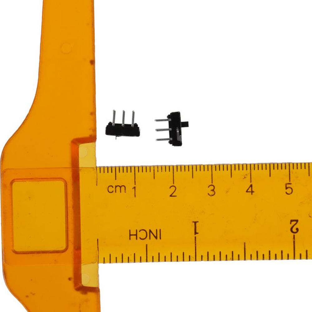 6pcs 6 Pin 2 Position Micro Mini Toggle Switch JC-SK09 Vertical Slide Switch  Electrical Equipment