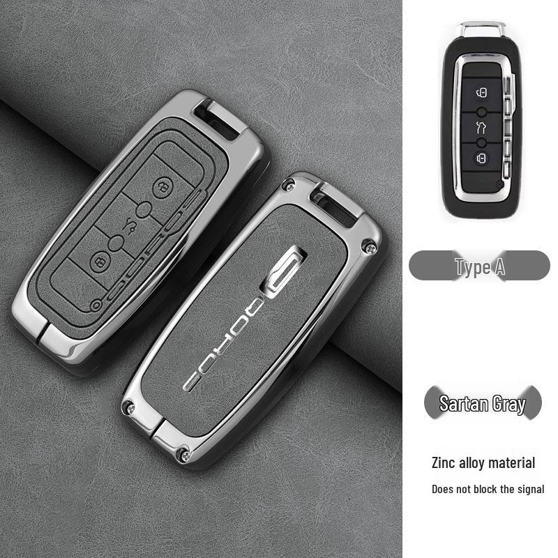 Qoros Car Key Case for Models 5/20/7 - Stylish Key Shell for Qoros Urban SUV