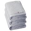 Imabari Towel Bath Luxury Cotton 100 3-Piece Set Extra Thick Premium Gray Fluffy Made Japan Gift Hotel