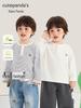 Kaka Panda Unisex Kids' Long Sleeve Spring T-Shirt: Trendy Casual Layer