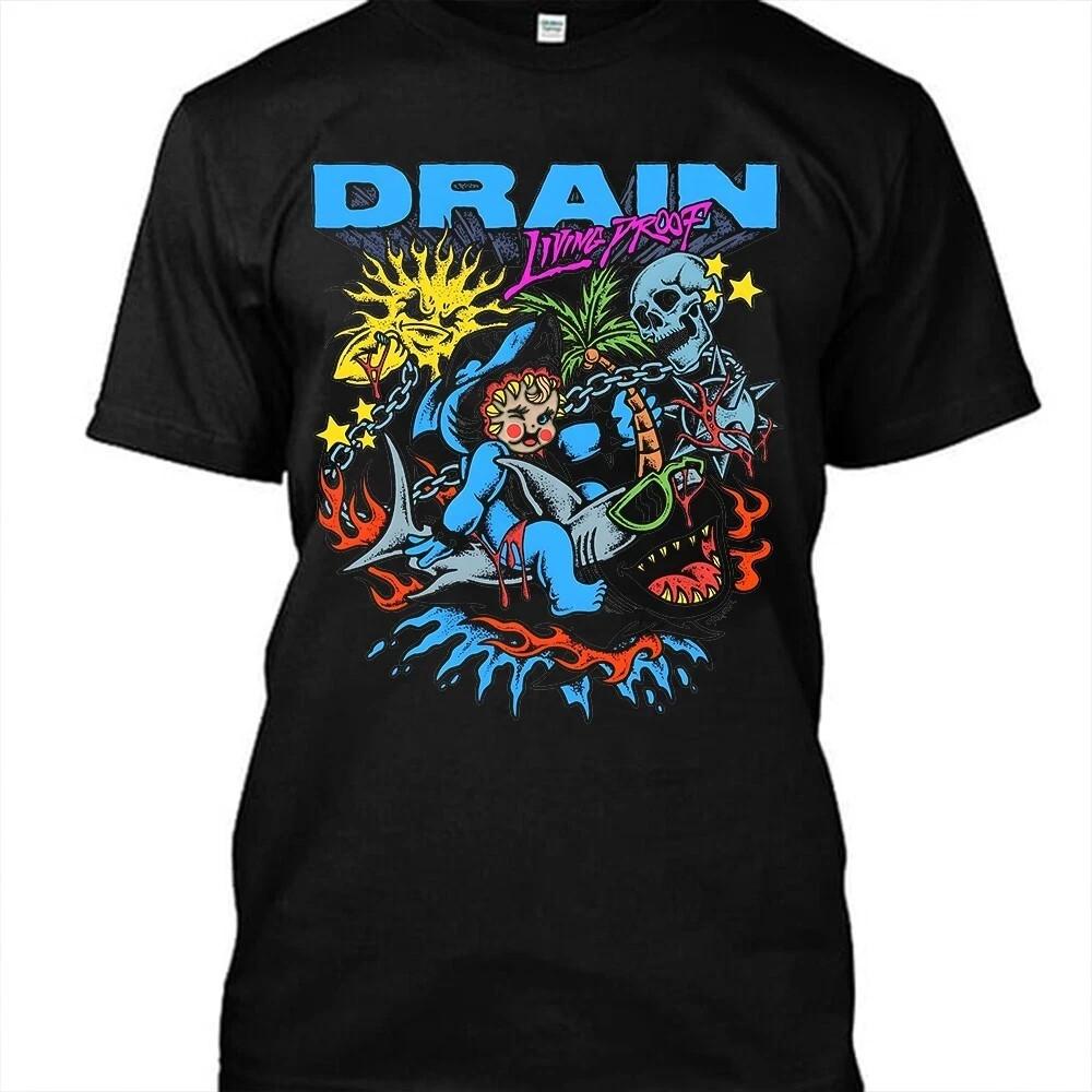 Rare Drain Band Men Black All Size XXL