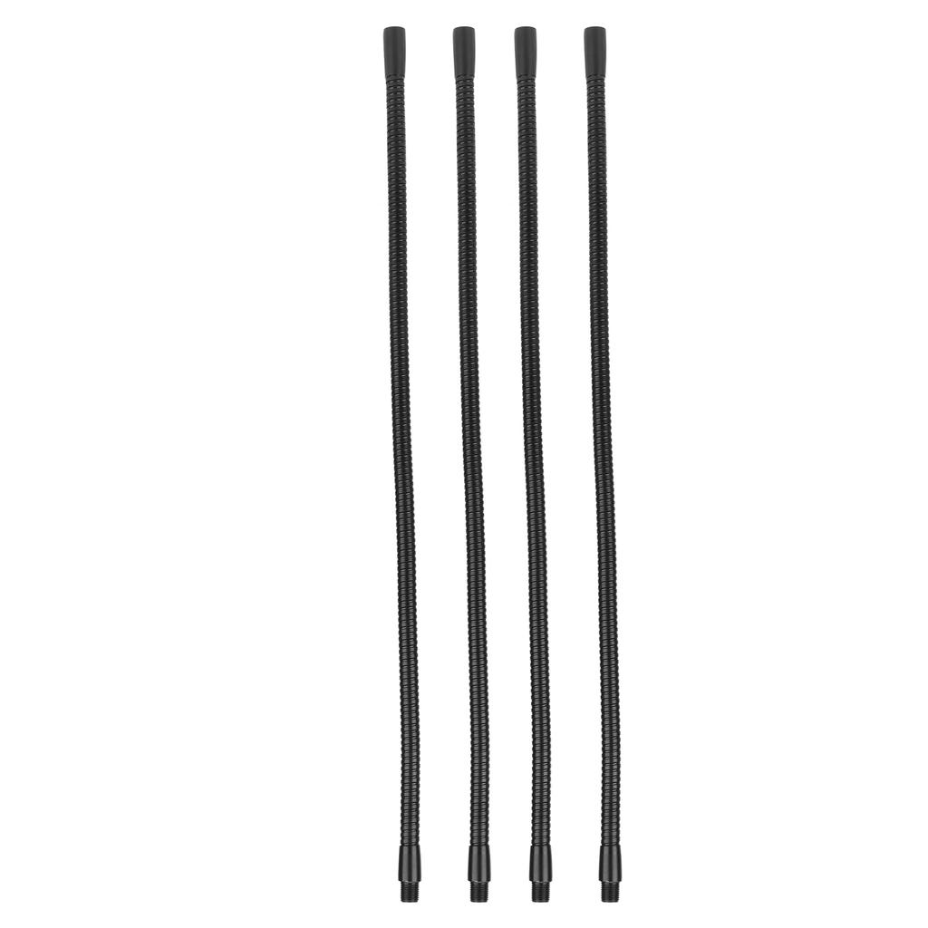 4 Pcs Gooseneck Lamp Hose Aluminium 10mm Caliber Flexible Table Desk Lamp Hose Lighting Fittings