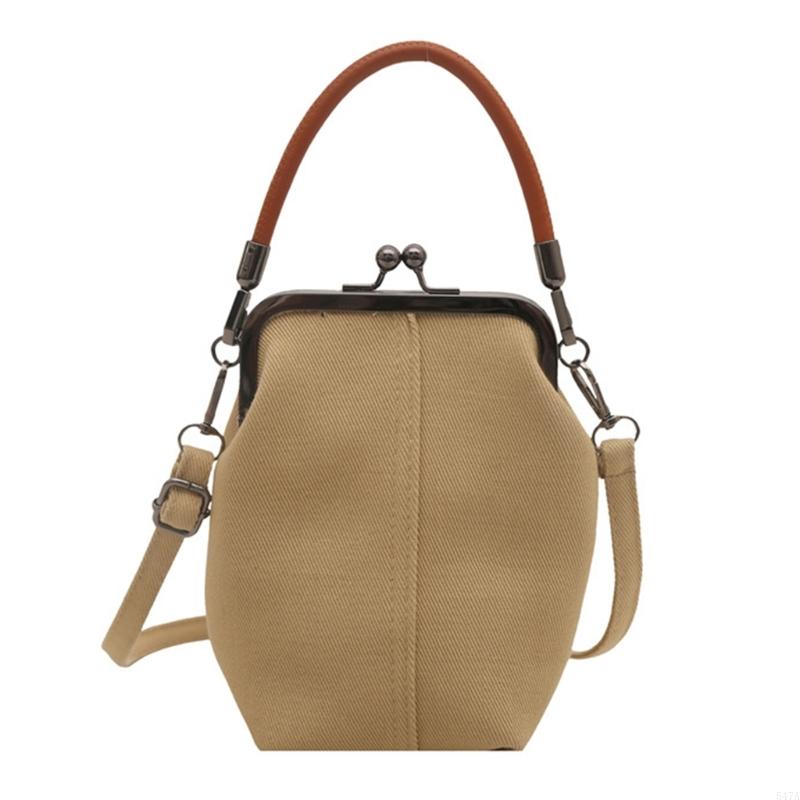 Women Shoulder Bag Kiss Lock Crossbody Bag Commuting Bag Fashion Handbag Stylish Top Handle Bag Bag Phone Bag 547A