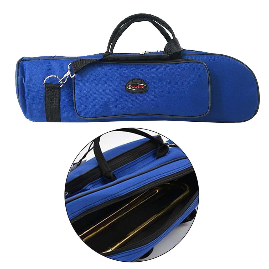 Travel Lightweight 600D Oxford Cloth Trumpet Carrying Bag Case Water-resistant Padded Adjustable Shoulder Bags
