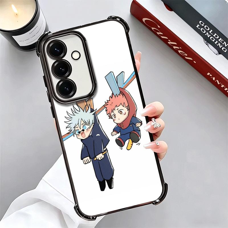 Cartoon Cute JUJUSU Anime Soft Phone Case For Samsung A17 A27 A07 A37 A57 A16 A56 A15 A55 A14 A54 A13 A53 A26 A36 A25 A35 A24 A3