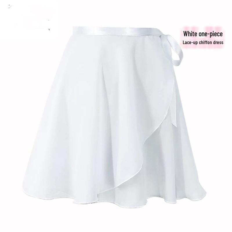 Fete Fustă Șorț Balet Șifon - Costum Dans Chinezesc Dintr-o Bucată