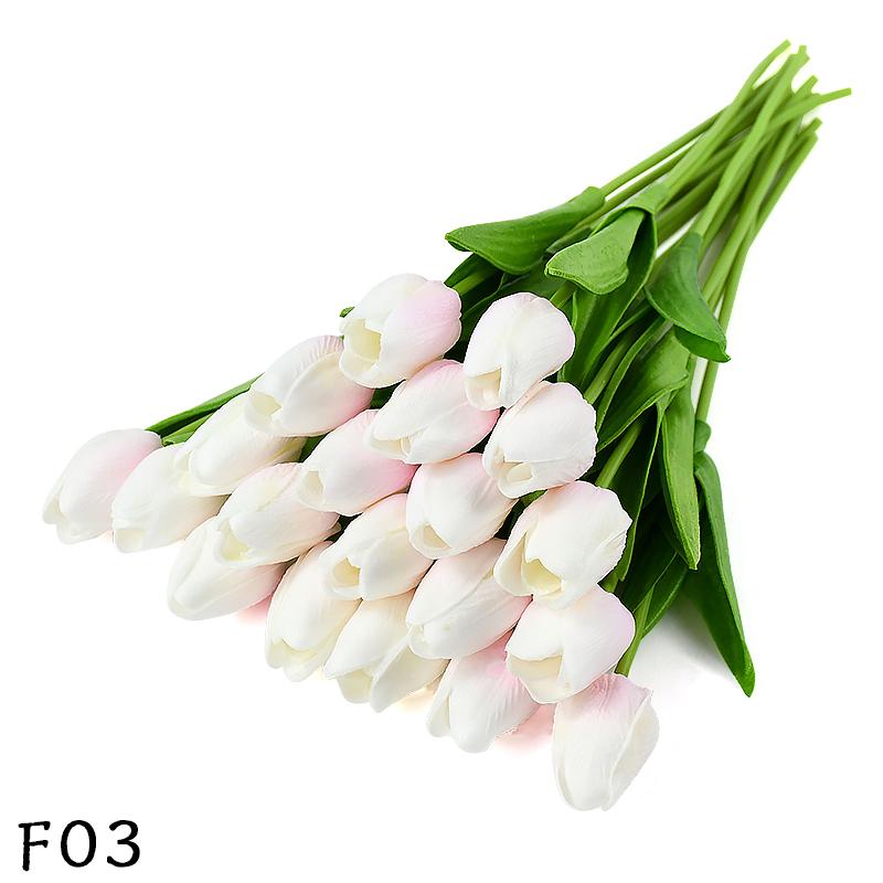 5/10pcs PU Tulip Simulation Flower Artificial Flowers Fake Tulips Real Touch Flower Arrangement Bouquet for Home Wedding Decor