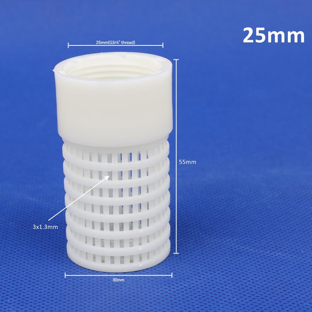 20~75mm ABS Plastic Filter Garden Irrigation Water Pipe Aquarium Water Tank Filter Water Pump Filter Fittings