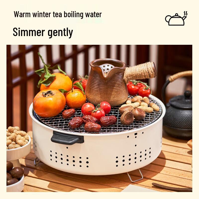 Portable Multi-function Charcoal Grill & Tea Stove
