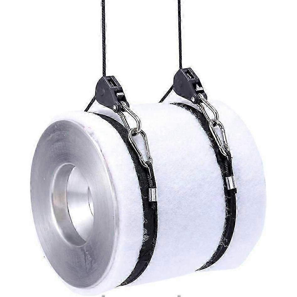 4 Heavy-Duty 150lb Rope Ratchet Tie-Downs with Hooks - Adjustable Straps for Plant Lamps, Tarps & Cargo Securing