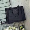 Netz-Tragetasche Damen Große Kapazität Transparente Umhängetasche Leicht Faltbar Einkaufs-Strandtasche