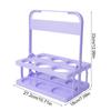 Foldable Drink Carrier 6 Bottles Beer Bottle Carrier with Handle Reusable Beer Collector Drink Container for Picnic BBQ Catering