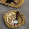 Handmade Brass Storage Tray Creative Palace Flower Relief Decorative Bedroom Jewelry Organizer Retro Desktop Cosmetic Container
