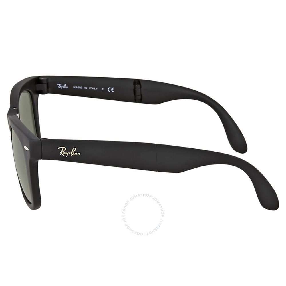 Ray Ban Wayfarer FoldinG Classic Green Classic G 15 Unisex sunGlasses Rb4105 601s 50