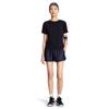 Under Armour Outdoor Knitted Training Sports Casual Simple Solid Color Breathable Commuting Versatile Short Sleeve T-Shirt Women tops 6014377-001