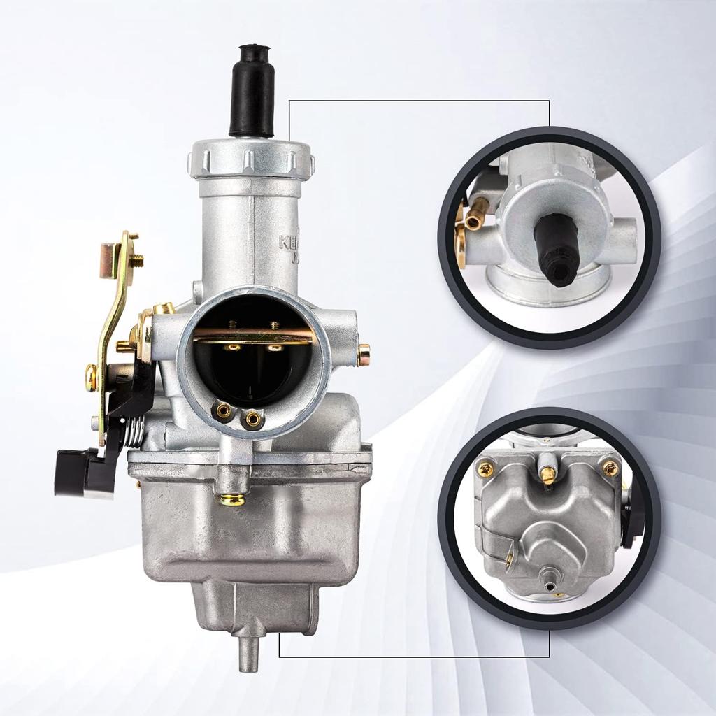 PZ27 Carburetor Fits For 4-Stroke CG 125Cc 150Cc 200Cc 250Cc ATV Go Kart Dirt Bike,Compatible With Taotao Sunl Buyang Coolsport Lifan Kazuma 27Mm