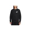 Nike Club Sweatshirts Men's Black Crew Neck Moderate Regular FB7685-010