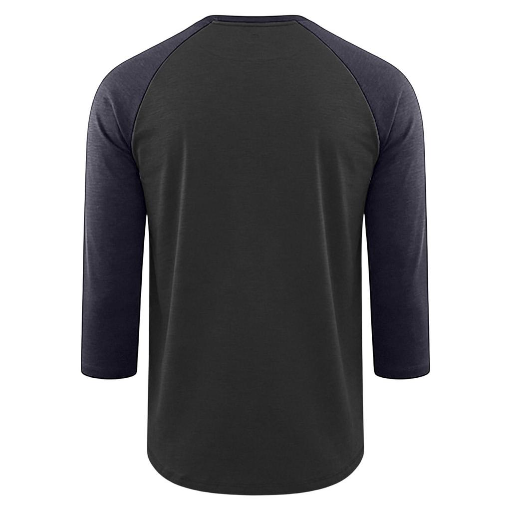 Men's Raglan Sleeve Three,quarter Sleeve Top