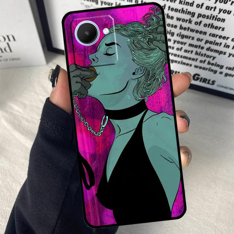 Girls Bikini Sexy For Realme C75 C55 C71 C61 C53 C33 C63 C51 C65 C67 11 12 13 14 15 Pro Plus GT6 GT7 Pro Case