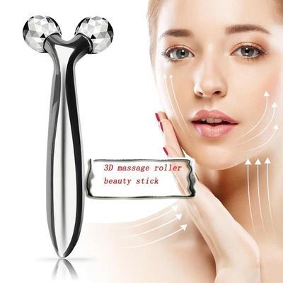 3D-Rollenmassagegerät, 360 drehbar, schlankes Gesicht, Ganzkörperform-Massagegerät, Lifting-Gesichtsmassage, Faltenentferner