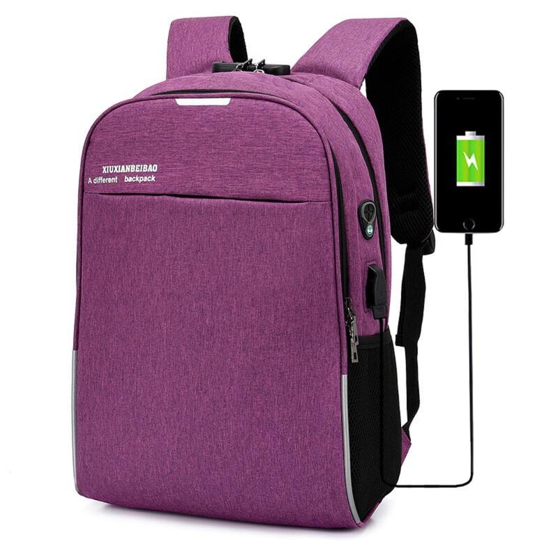 Li Shen USB Charging Laptop Backpack