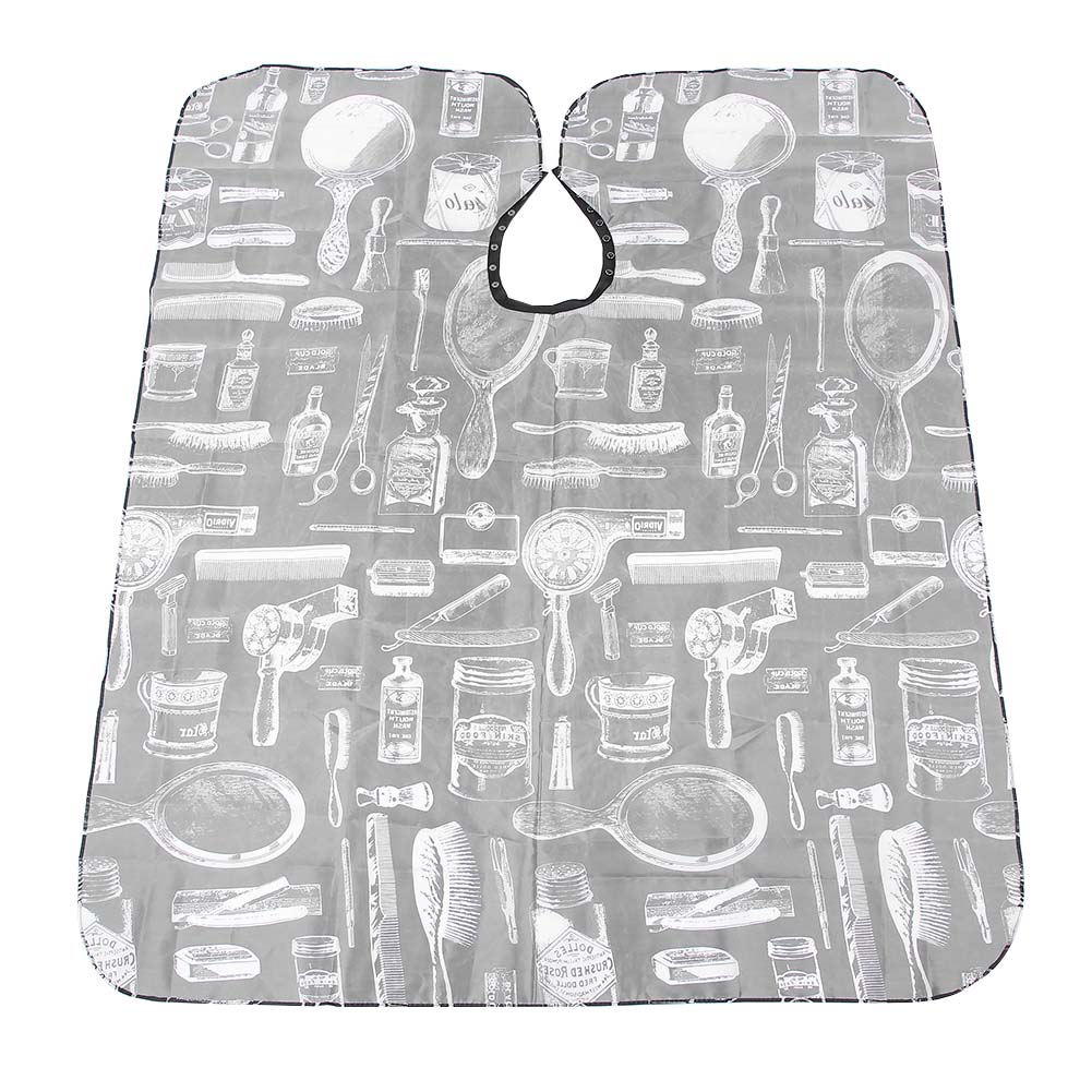 Professional Hairdressing Apron Barber Shop Hair Cutting Dyeing Gown Cape 140 X 120cm