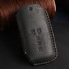 Suitable for Kia Business Car Leather Key Cover Handmade Leather High-end Key Bag Shell Ring