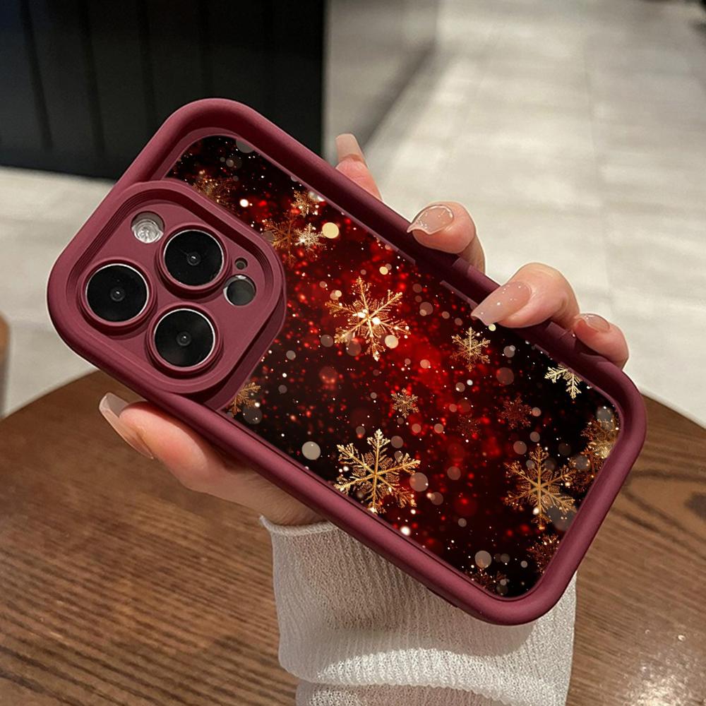 Sky Eye Ladder Soft Case pro Samsung A06 A15 A25 A35 A55 A14 A24 A34 S23 S24 FE Všechny modely Samsung Pouzdra na telefon Kryt NY40 Santa Claus Vánoční stromeček