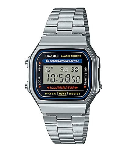 

Casio Digital Wristwatch, Standard A168WA-1W / Vintage Series A168WEM-7, Silver, for Men, Women, and Kids, Overseas Model [Parallel Import]