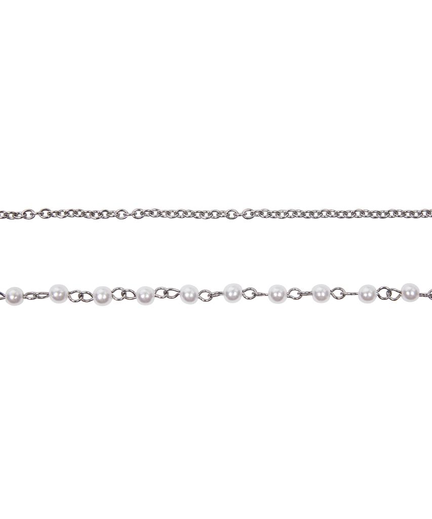 Luvistrue Ch Luv Necklace(Silver)