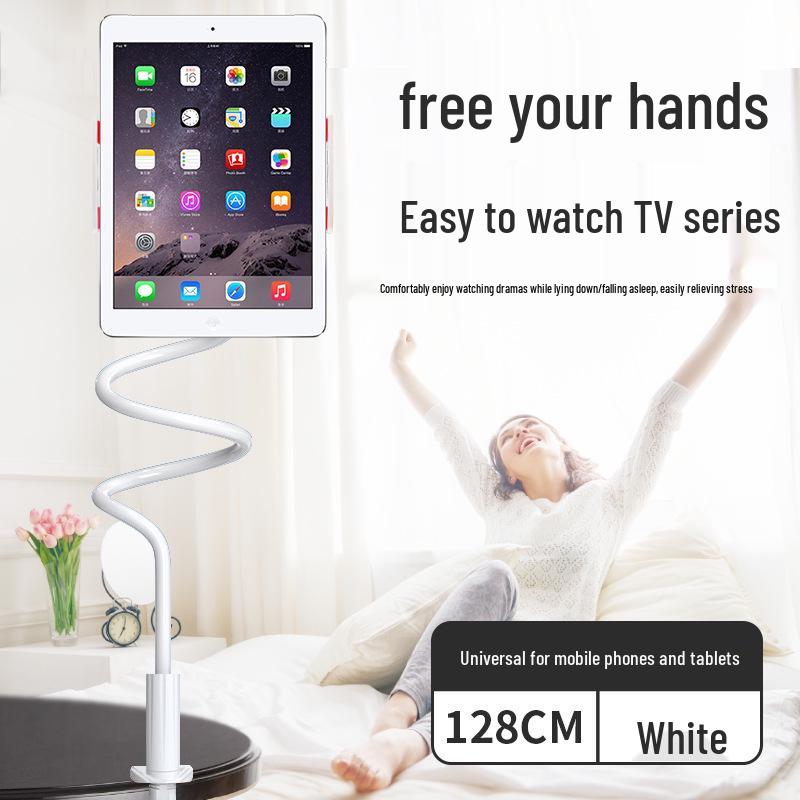Universal Tablet & Phone Holder - Bedside Stand for Lazy Viewing and Streaming