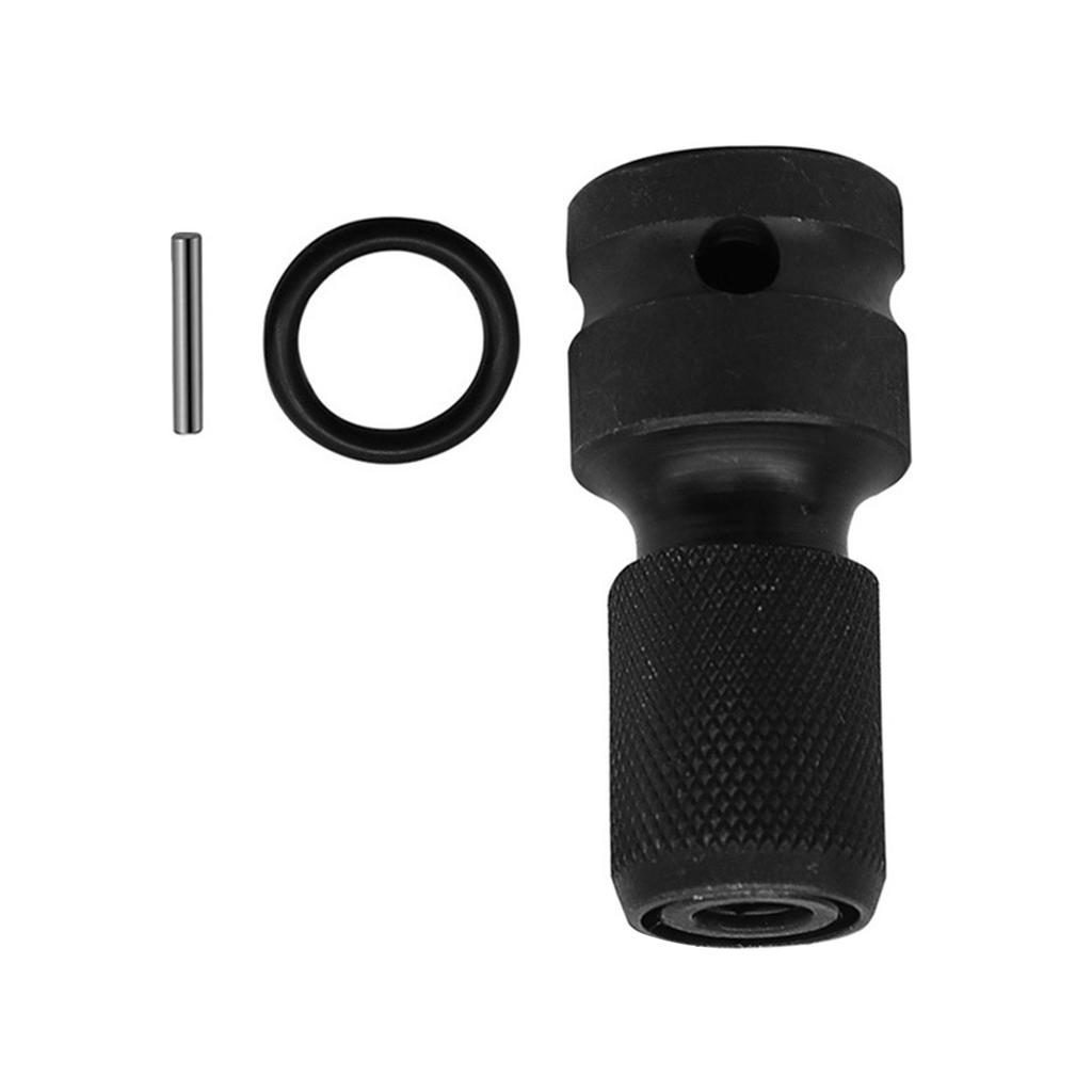 1/2 Inches Square To 1/4 Inches Impact Adapter Hex Adapter Female Socket Extension Kit Accessories For Electric Wrenches