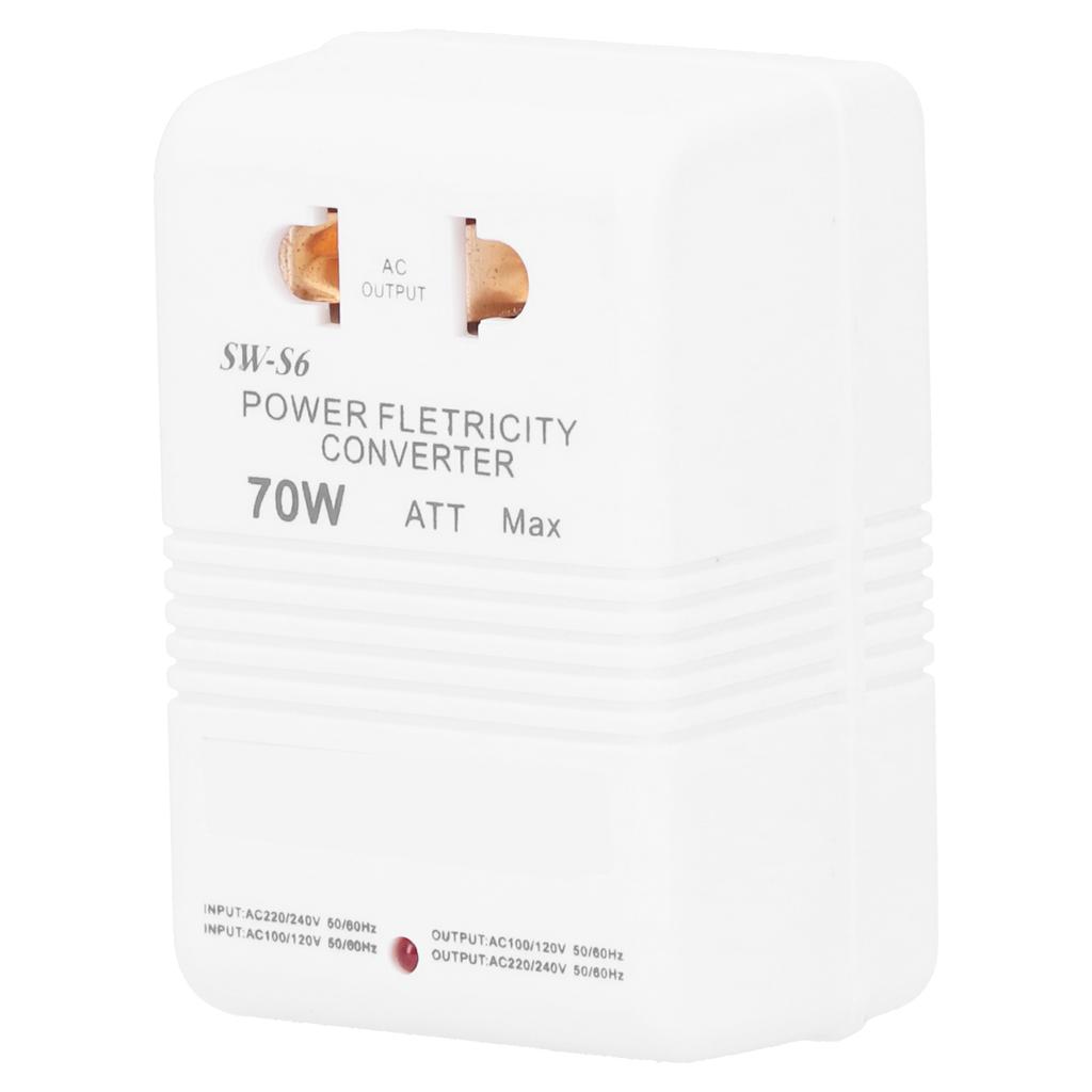 70W Stromwandler zu Zweikanal-Transformator-Adapter für Reisegebrauch /