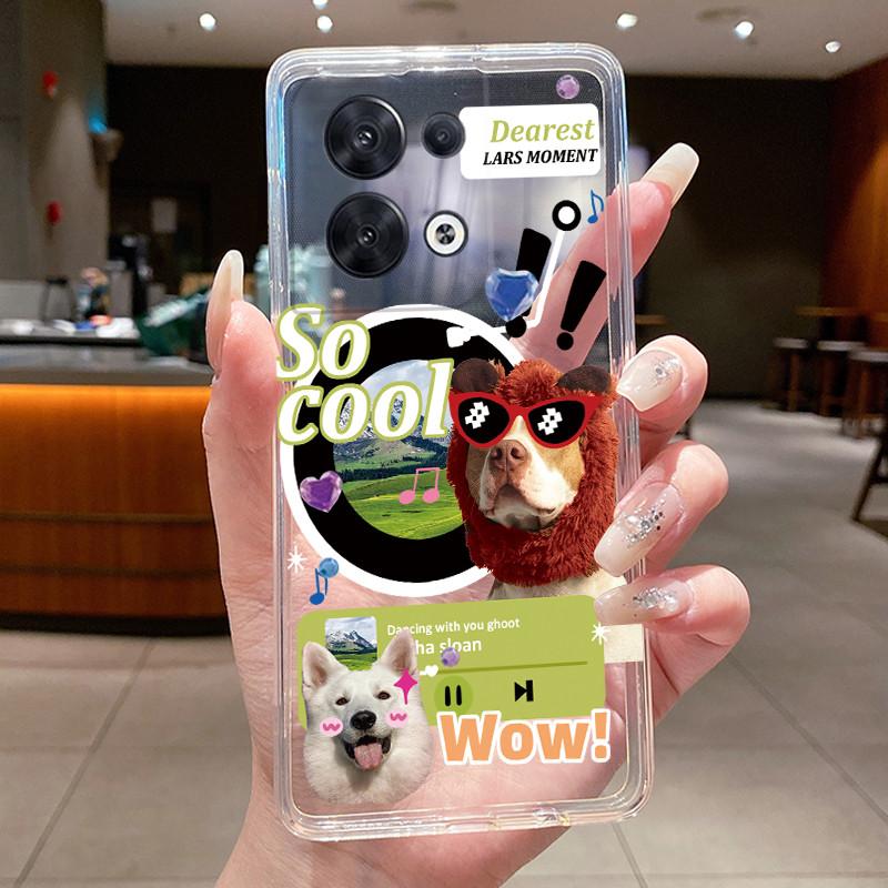 Hülle für OPPO Reno 8 5G Mode Schmetterlingsblumen Klar Weiches TPU Silikon Rückseite für OPPO Reno 8 Pro / Reno8 5G Handyhülle