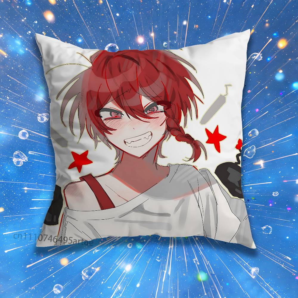 Zeno Remake Anime Pillow Case For Home Bedroom Car Office Decoration Living Room Sofa Cushion Cover Suitable