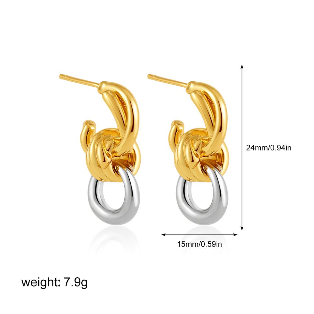 Minimalist Gold Plated Heart Huggie Hoop Earrings for Women CZ Zircon Copper Color Ear Buckle Hoops Vintage Zircon Gifts