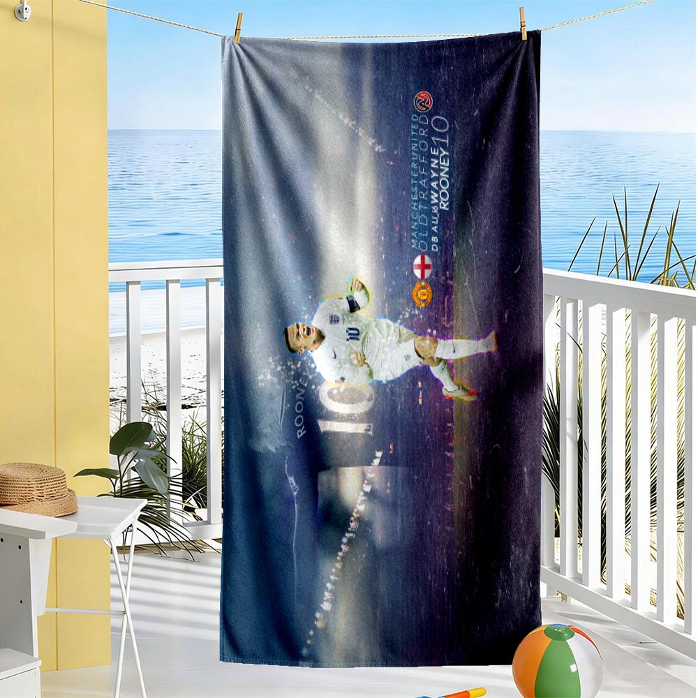 David De Gea Celebration Beach Towel Super Soft Microfiber Quickdry Fabric Comfortable Lightweight