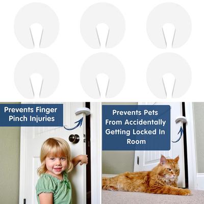 6 Pcs Slam Proof Doorstop Door Kids Finger Pinch Guard Foam Doorstop