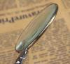 Russian Style 5X Gold Glass Lens Flower Handle High-grade Reading Magnifying Glass Embossed Handle