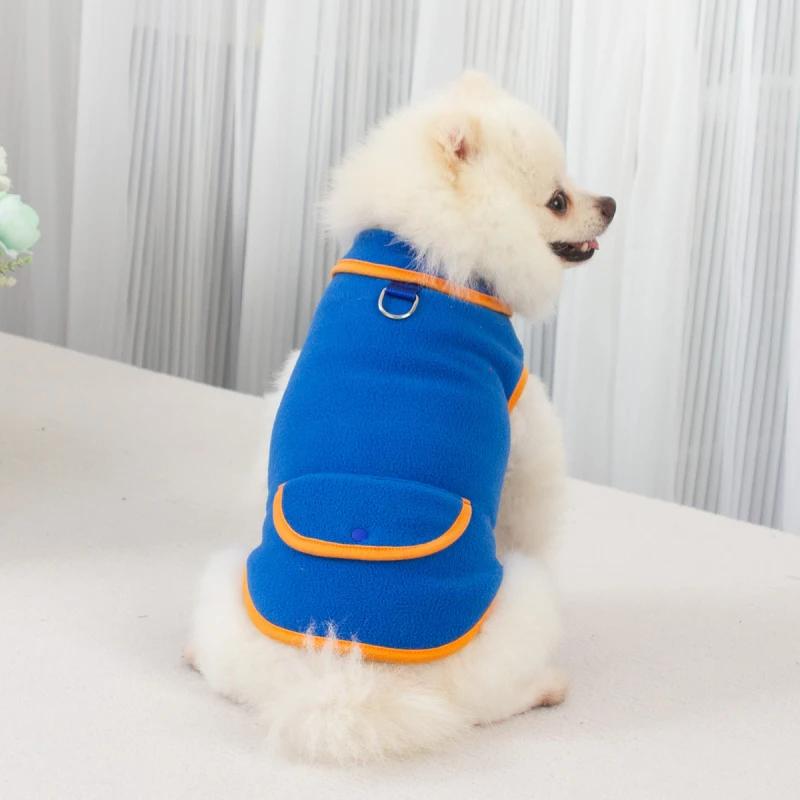Cat Dog Hoodie Winter Pet Clothes Harness Vest Cheap Dog Clothing Yorkshire Terrier Pomeranian Maltese Poodle Bichon Costumes