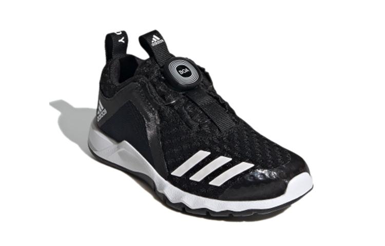 Adidas Rapidafle Boa Summer.Rdy Comfortable Breathable Low top Kids' Running Shoes Black Children Aged 3 7 Years Old FW6142