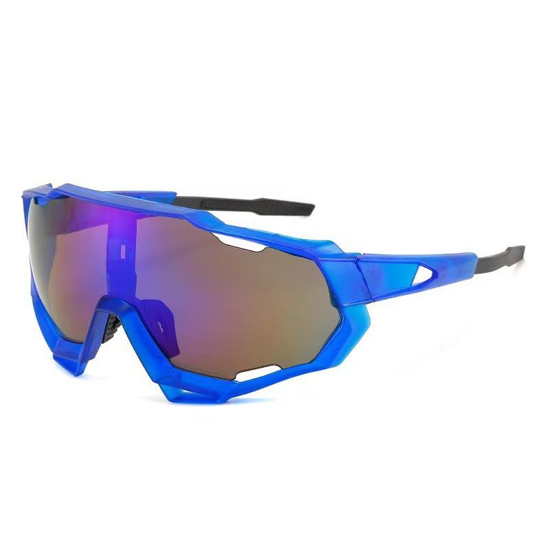 Men'S Riding Colorful Sunglasses Bicycle Riding Mountain Bike Road Bike Windproof Glasses Household