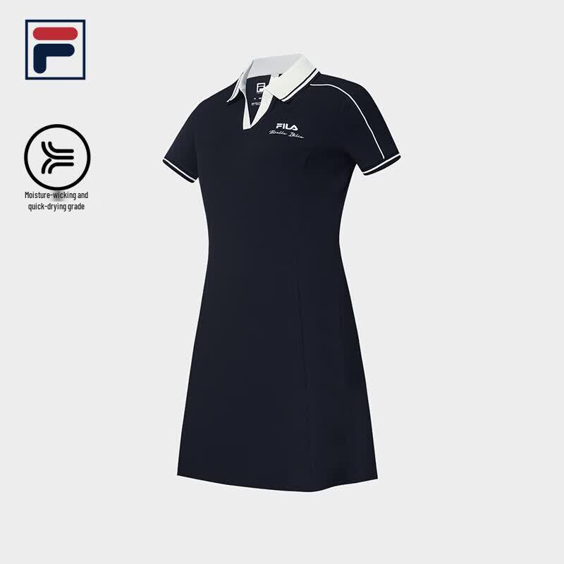 FILA Women's Polo T-Shirt Dress