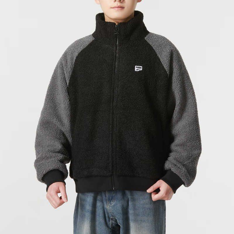 PUMA Velvet Jackets Unisex Multicolor Stand Collar Moderate 539569-01