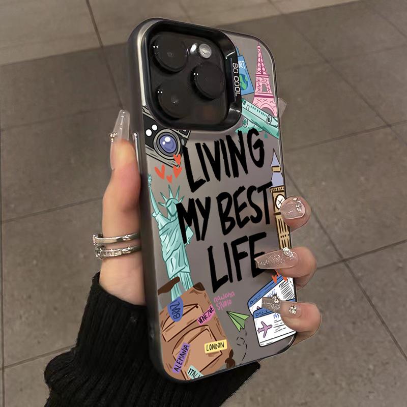 Case For Samsung S24 Ultra Case Colorful Retro Car Phone Case For S23 FE S22 S21 Plus A15 A35 A55 A34 A14 A33 A53 A52s Cover