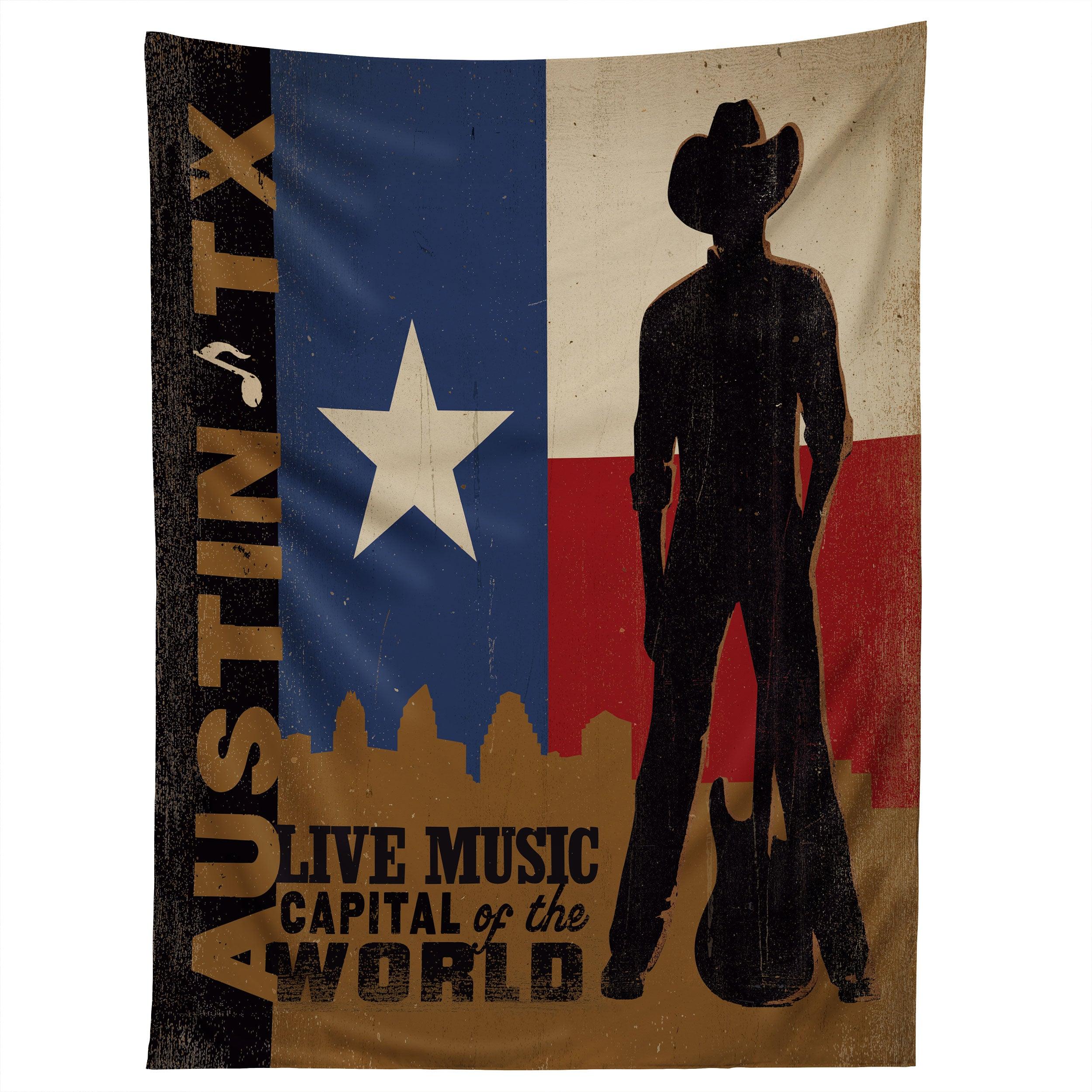 AUSTIN tapestry 75x100