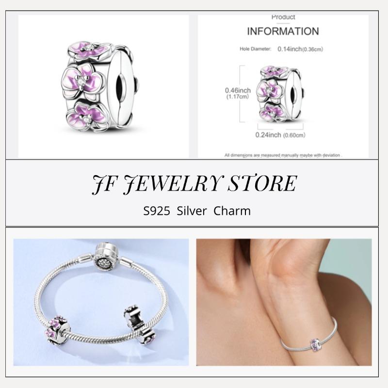 copper Charm Compatible With Bracelets Do It Yourself Jewellery Making Pink Zircon Authentic Red Blue Charm Bead Charms Ideal For Women Wedding Birthd