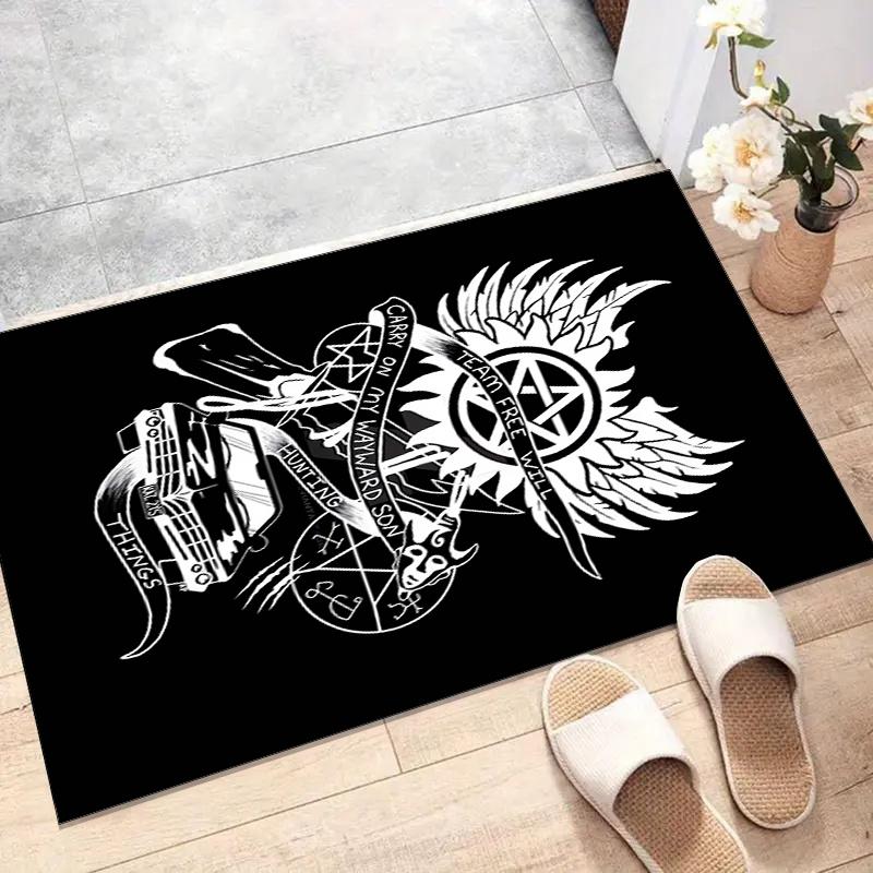 Supernatural Polyester Carpet, Soft Indoor Mat for Office Chair, Living Room, Computer Desk - Decorative Home Office Rug Design